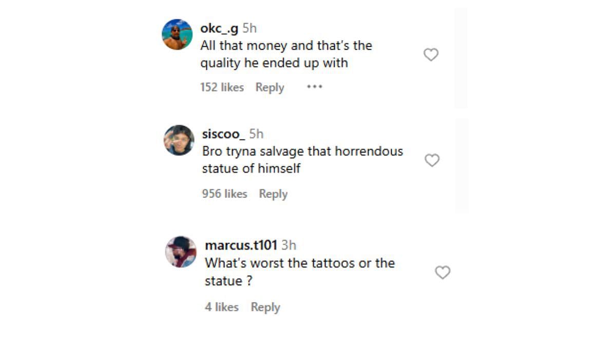 Fans comment on D Wade's new Chest Tattoo